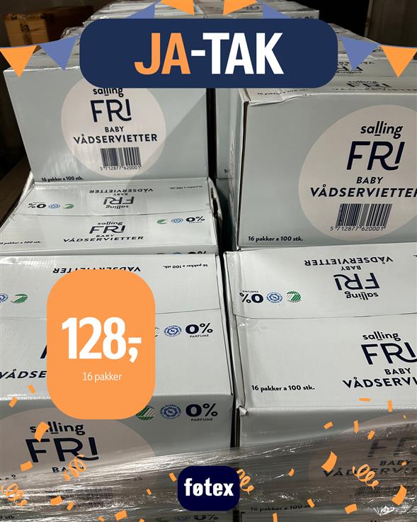 salling fri vådservietter