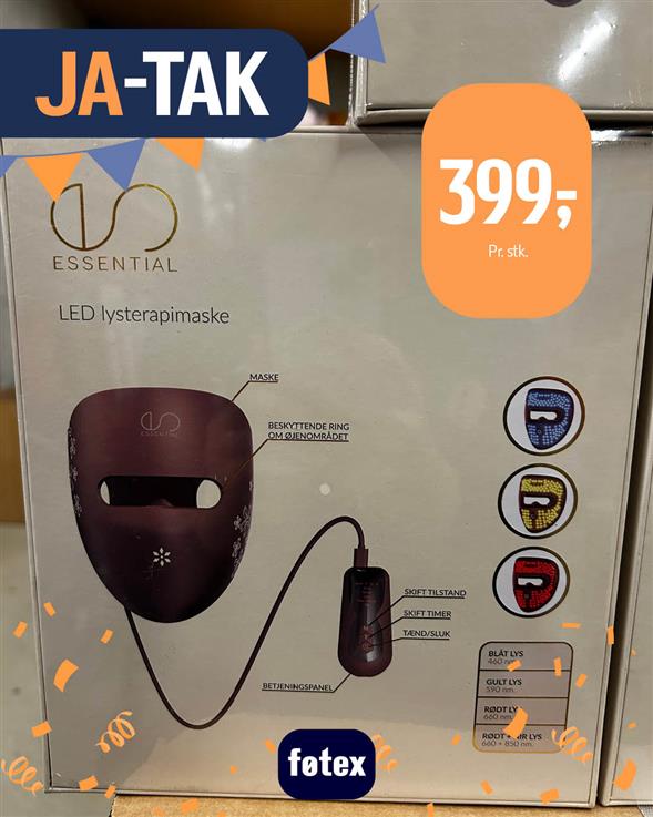 lys terapi maske